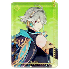 Genshin Alhaitham Standing Illustration Acrylic Plate Keychain Acrylic Stands [USED]