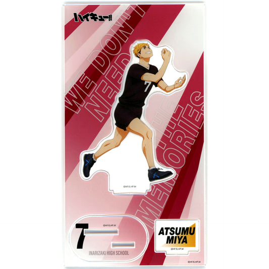 Atsumu Miya - Run-up Acrylic Stand Haikyu!! Plaza [USED]