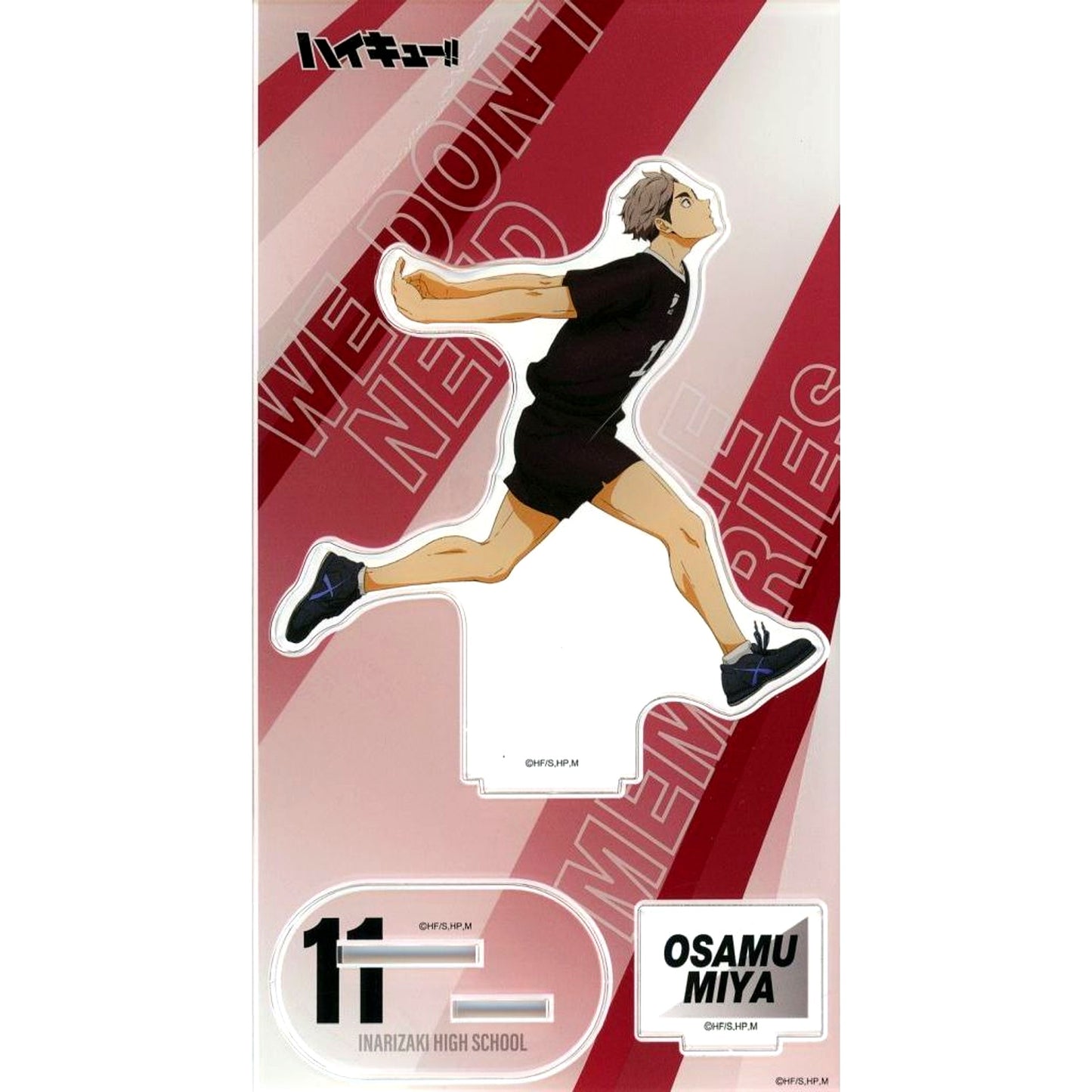 Osamu Miya - Run-up Acrylic Stand Haikyu!! Plaza [USED]