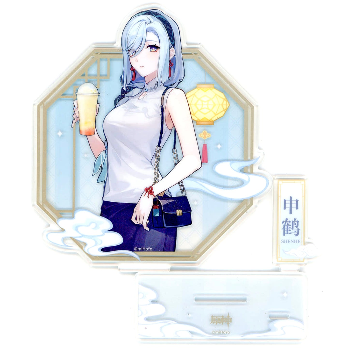 Shenhe Genshin Impact HEYTEA Part 2 Heartfelt Joy Promised Hope Acrylic Stand [USED]