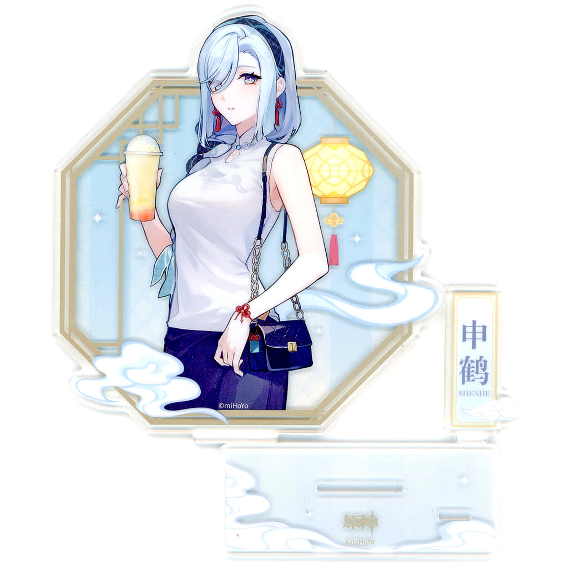 Shenhe Genshin Impact HEYTEA Part 2 Heartfelt Joy Promised Hope Acrylic Stand [USED]