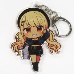 VTuber Vspo! Kaminari Qpi Acrylic Keychain New Year's Countdown 2023 VSPO! Winter Akihabara Outing Plan from Atre Akihabara Exclusive Keychains [USED]