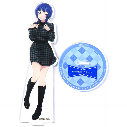 Karin Asaka Acrylic Stand Love Live! Nijigasaki High School Idol Club x Leja Fes [USED]