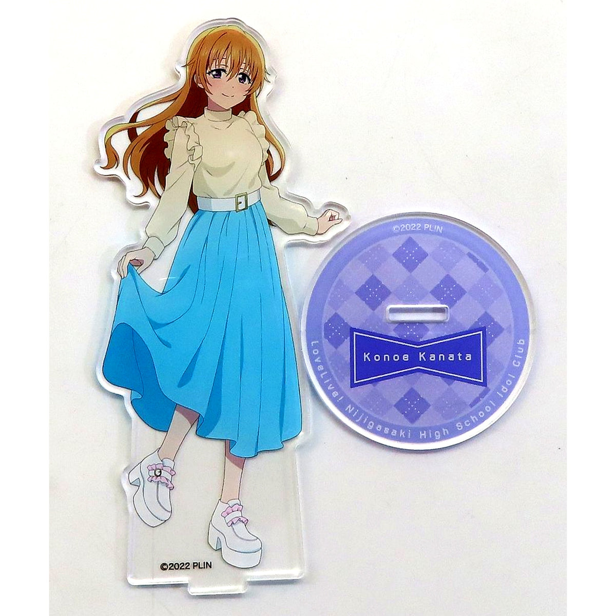 Kanata Konoe Acrylic Stand Love Live! Nijigasaki High School Idol Club x Leisure Fes [USED]