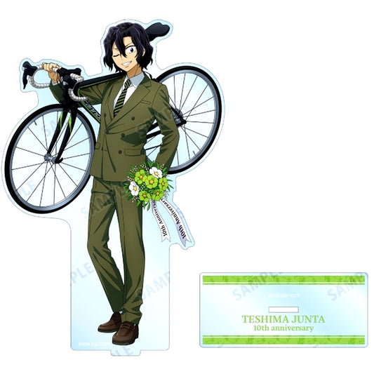Junta Teshima Illustration 10th Anniversary Ver. Oversized Acrylic Stand Yowamushi Pedal Limit Break 10th Anniversary Pop Up Shop in Amnibus Store [USED]
