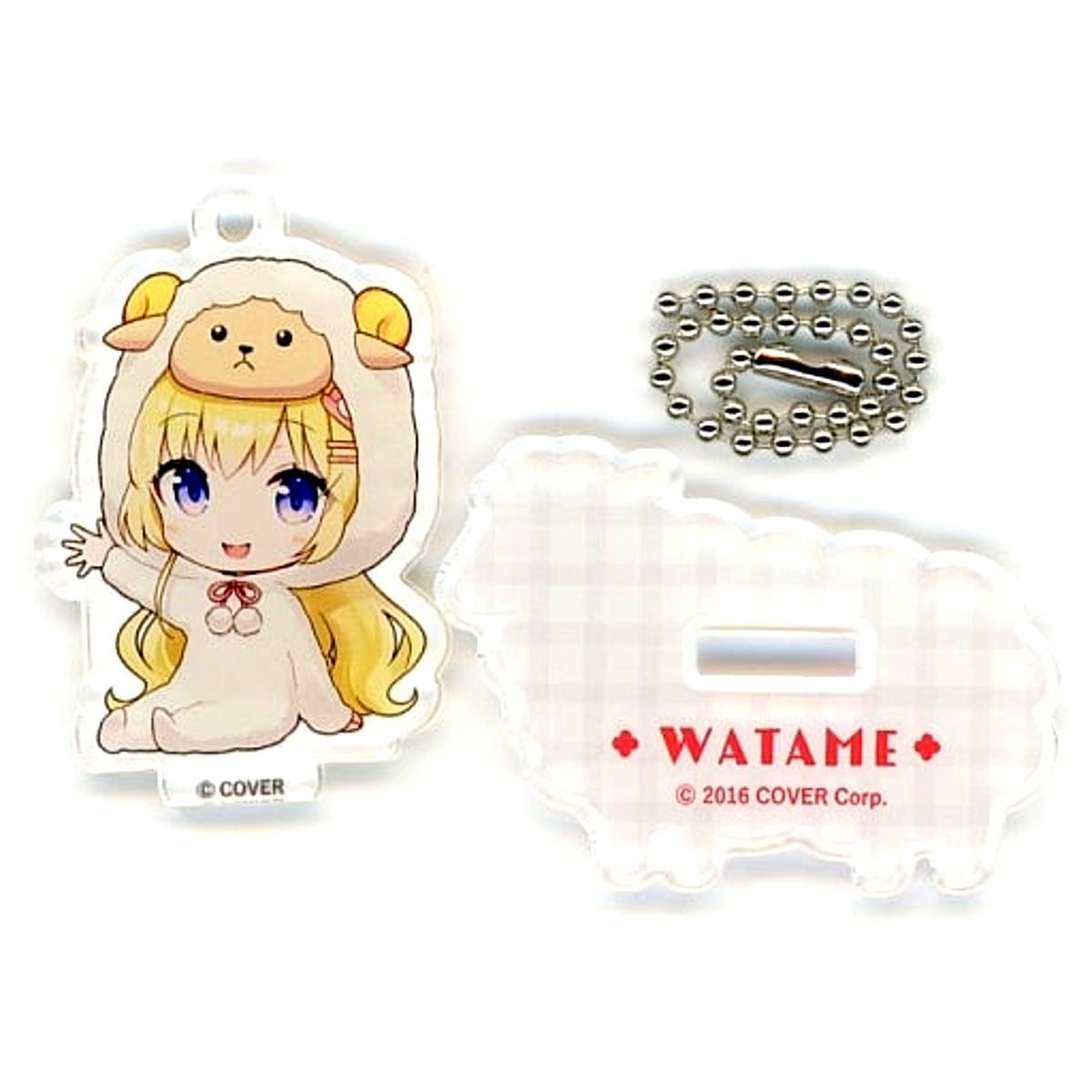 Tsunomaki Watame Merino Watame Ver. Acrylic Stand Mini Character Ver. Virtual YouTuber Hololive Tsunomaki Watame x Merino Watamerino 2nd [USED]