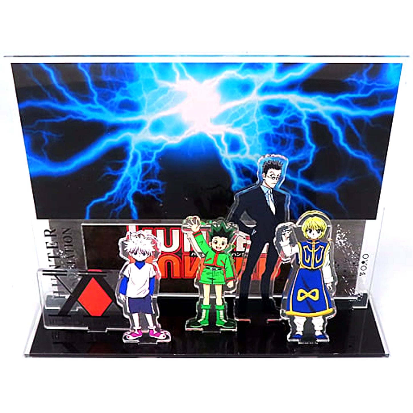 Gon Freecss & Killua Zoldyck & Kurapika & Leorio Paradinight Hunter x Hunter x Shimamura Diorama Acrylic Stand [USED]