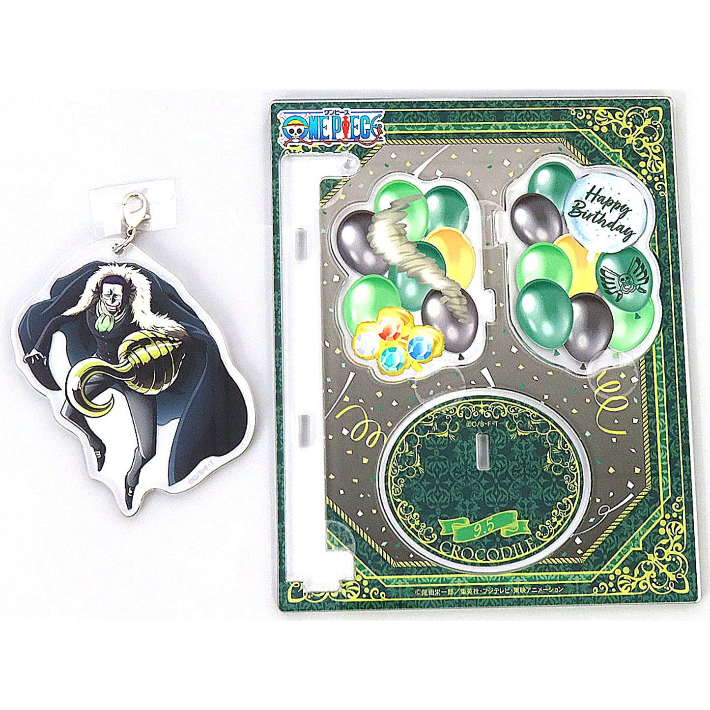 Crocodile One Piece 2023 Birthday Wobbly Acrylic Stand Mugiwara Store Limited [USED]