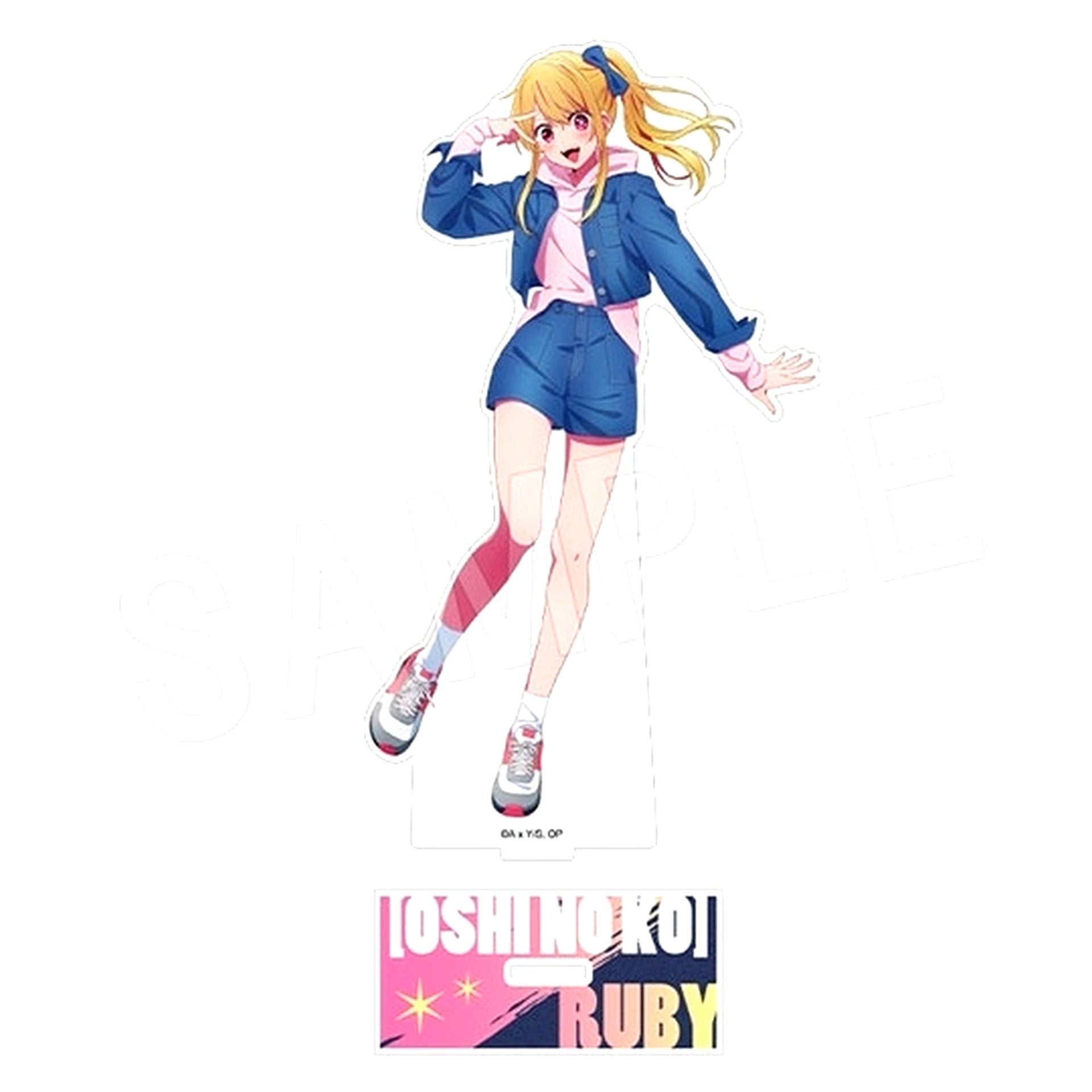 Ruby Denim Style Ver. Oshi no Ko Jump Festa 2024 Acrylic Figure Stand [USED]