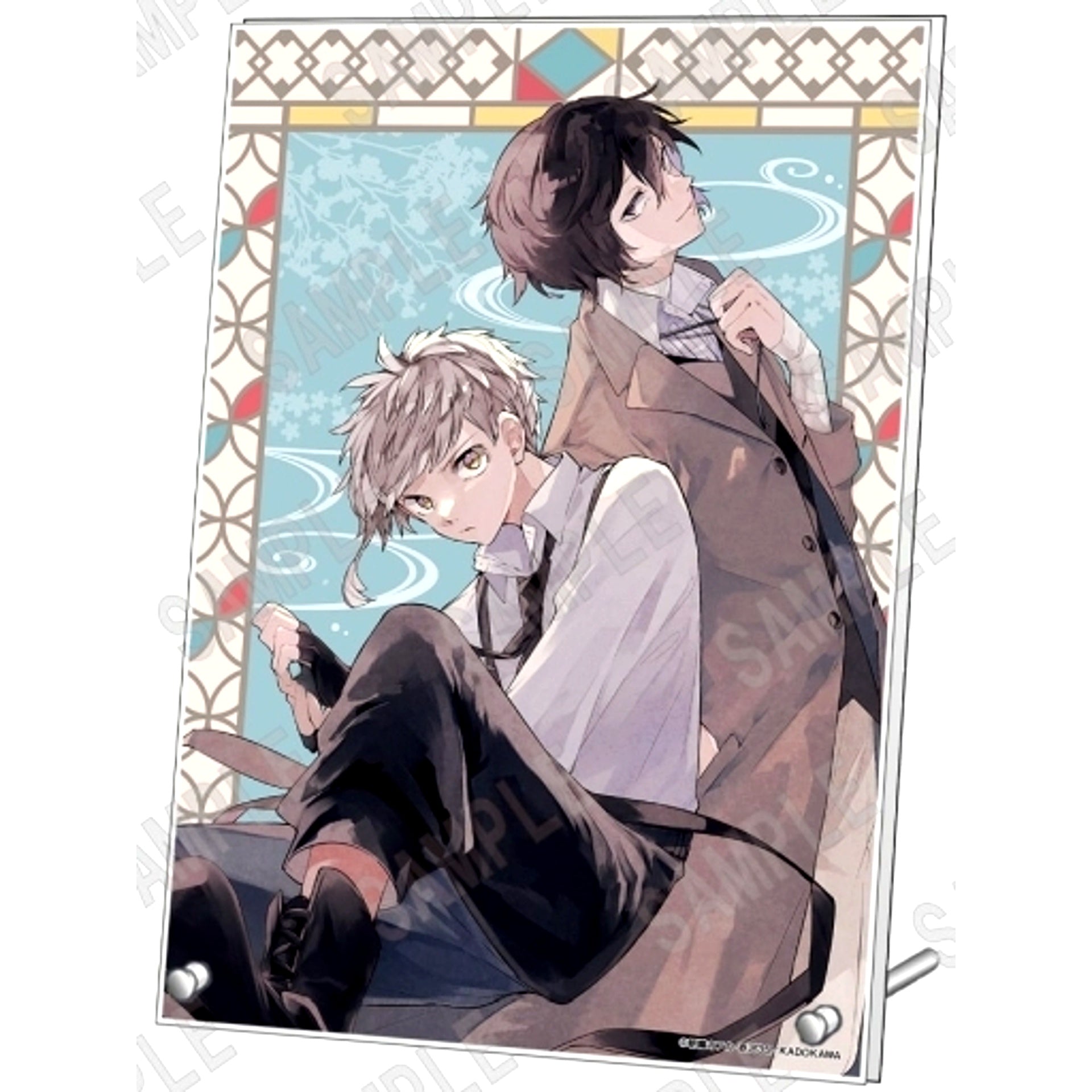 Atsushi Nakajima & Osamu Dazai A. Bungo Stray Dogs C103 Mini Acrylic Panel [USED]