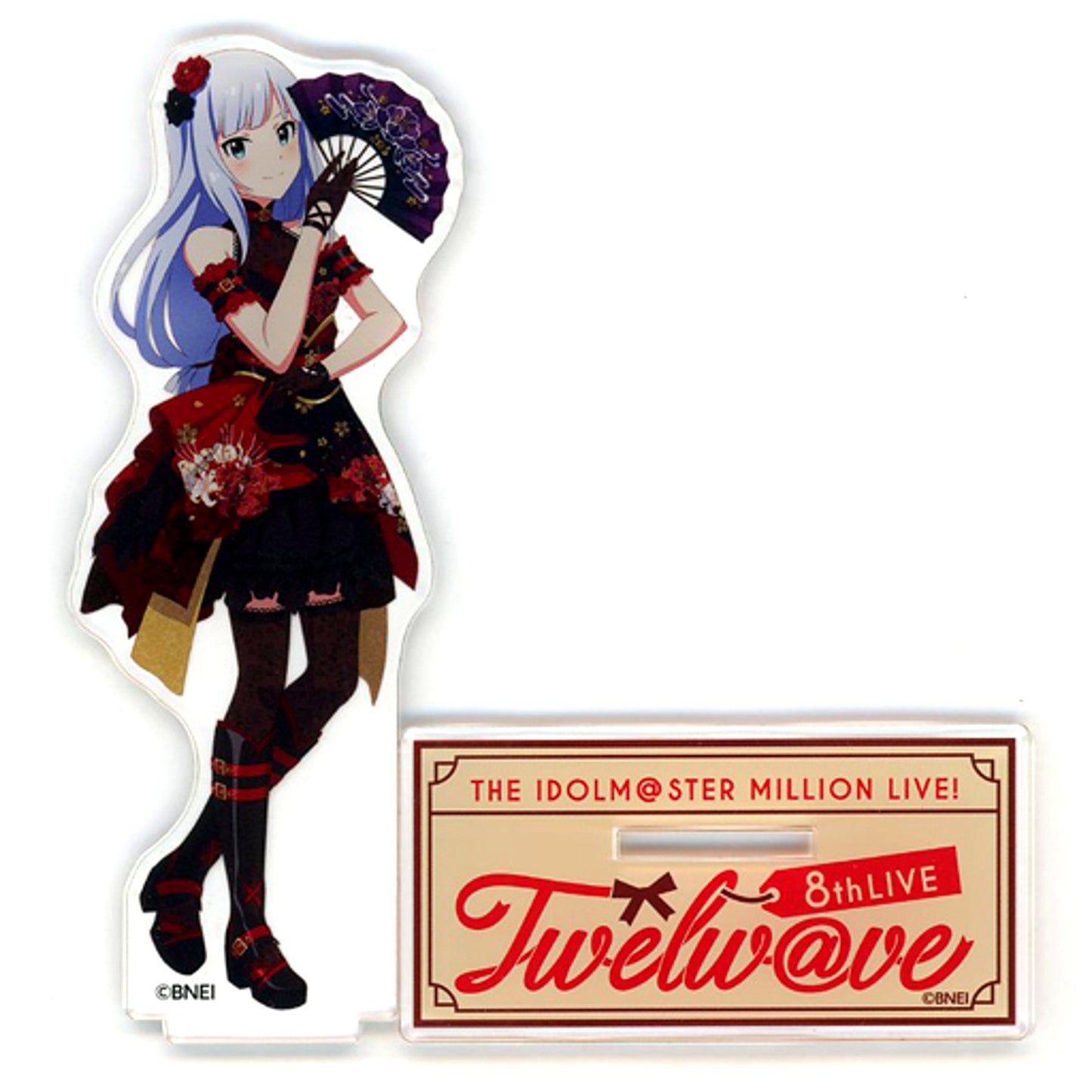 Tsumugi Shiraishi THE IDOLM@STER MILLION LIVE! Official Acrylic Stand 8thLIVE Ver. [USED]