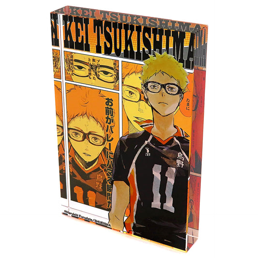 Haikyu!! Kei Tsukishima Heroes Acrylic Block 2023 Acrylic Item [USED]