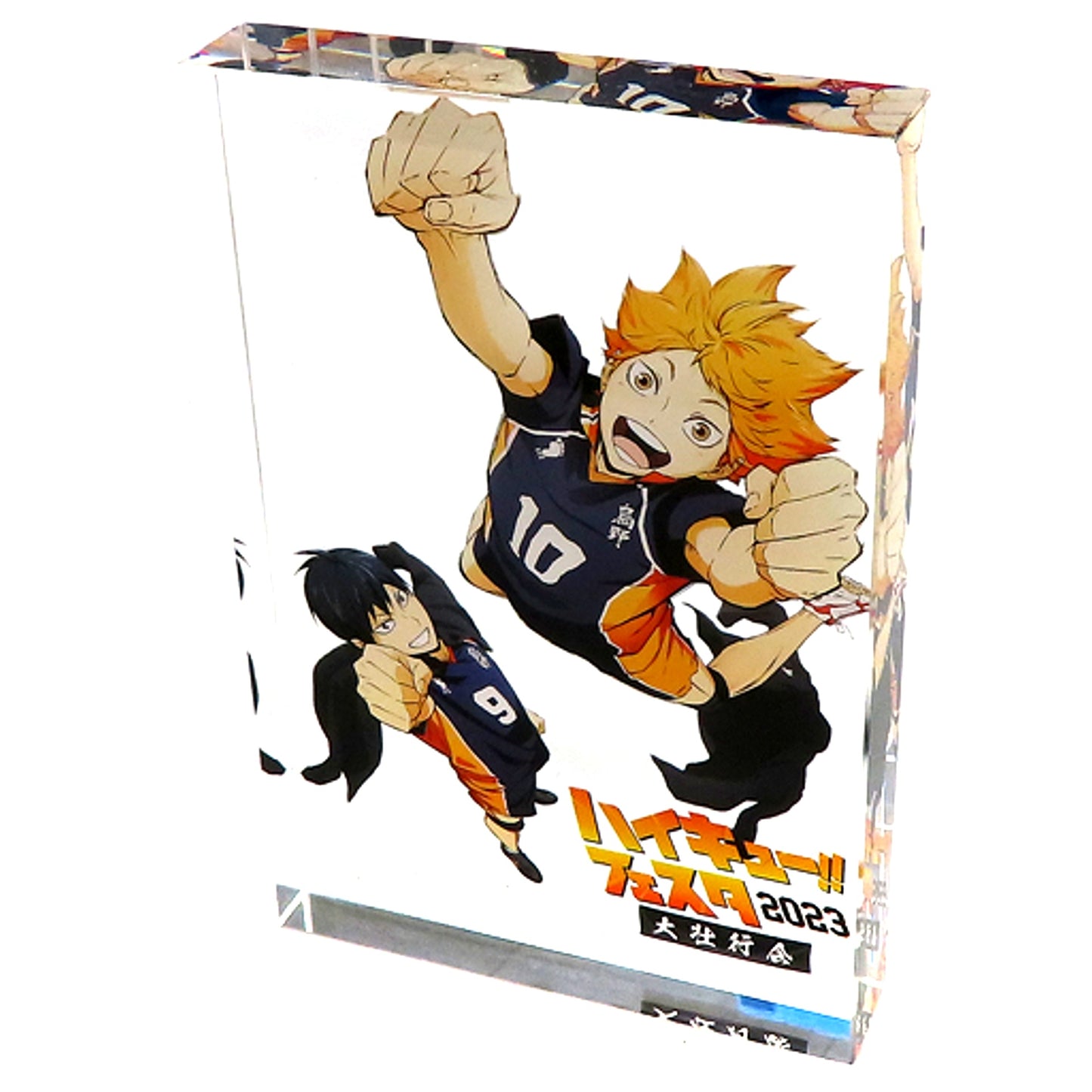 Shoyo Hinata & Tobio Kageyama Acrylic Block Haikyu!! Festa 2023 - Grand Send-off [USED]