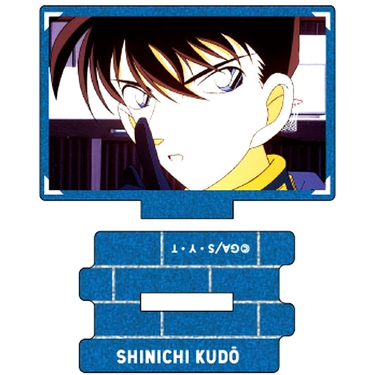 Shinichi Kudo C Detective Conan Scene Shot Trading Metallic Mini Acrylic Stand Shinichi Kudo collection Vol. 2 [USED]