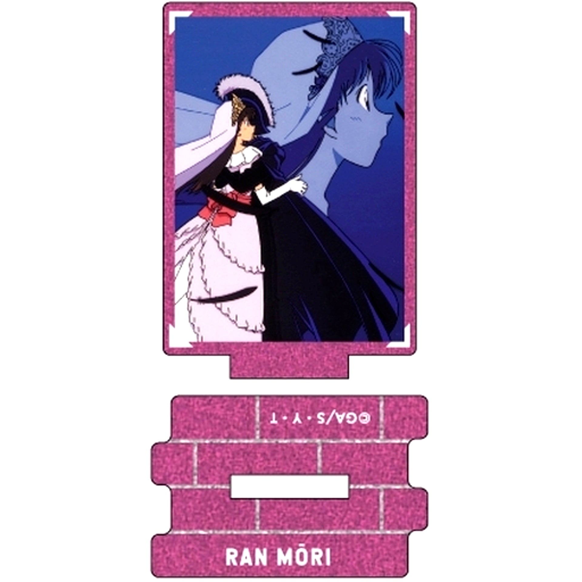Ran Mouri D Detective Conan Scene Shot Trading Metallic Mini Acrylic Stand Ran Mouri collection Vol.2 [USED]