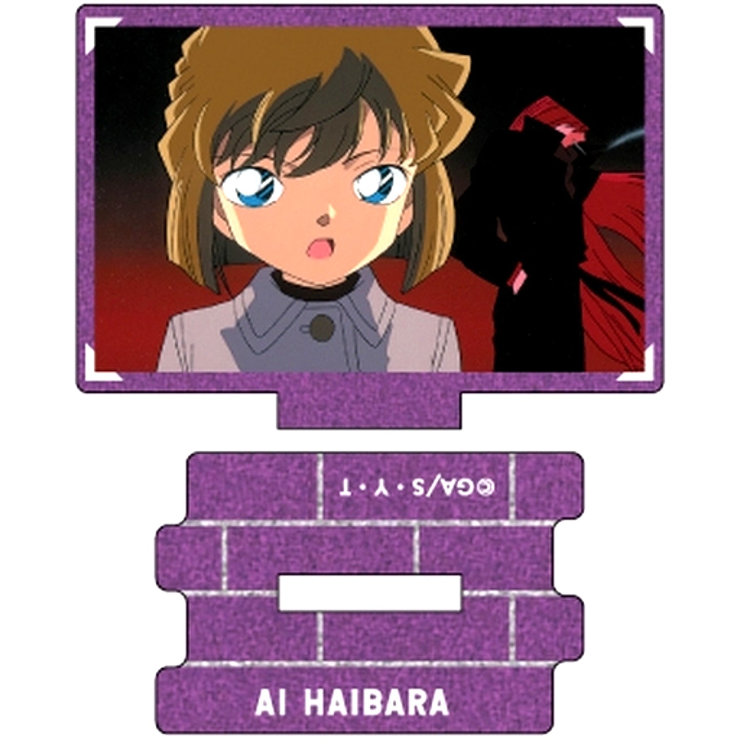 Ai Haibara C Detective Conan Scene Shot Trading Metallic Mini Acrylic Stand Ai Haibara Collection Vol.2 [USED]