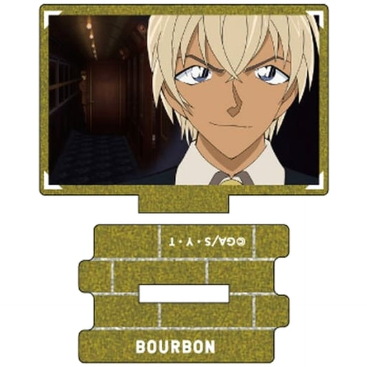 Detective Conan Bourbon Scene Still Trading Metallic Mini Acrylic Stand Amuro Collection vol. 2 Acrylic Stands [USED]