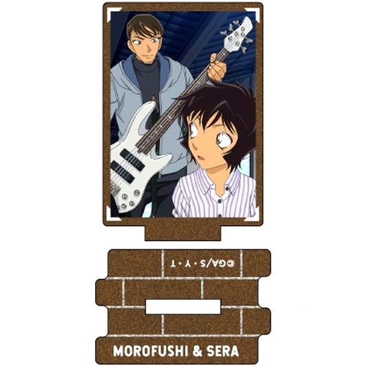 Hiromitsu Morofushi & Masumi Sera A Detective Conan Scene Shot Trading Metallic Mini Acrylic Stand Police Academy Group Collection Vol.2 [USED]