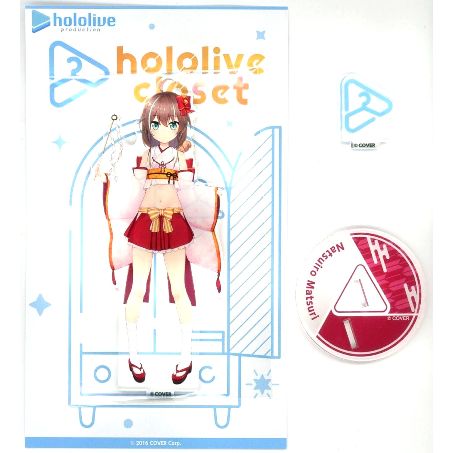 Natsuiro Matsuri New Year Outfit VTuber Hololive hololive closet C103 Goods Acrylic Stand [USED]