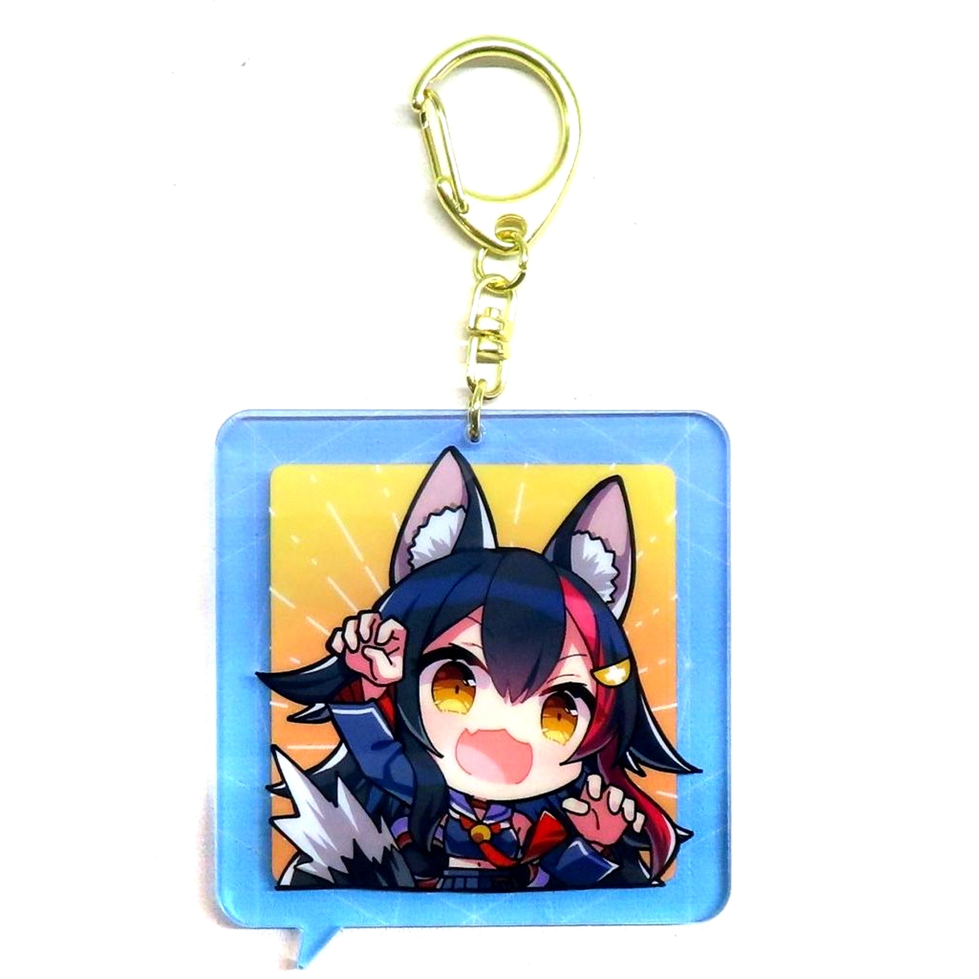 Ookami Mio hololive HOLOEARTH Random Acrylic Keychain vol.1 C103 [USED]