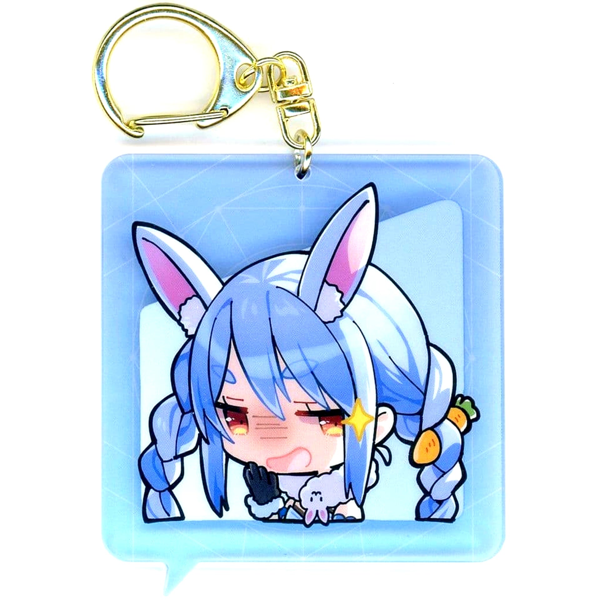 Virtual YouTuber hololive Usada Pekora HOLOEARTH Random Acrylic Keyholder Vol.2 C103 Goods [USED]