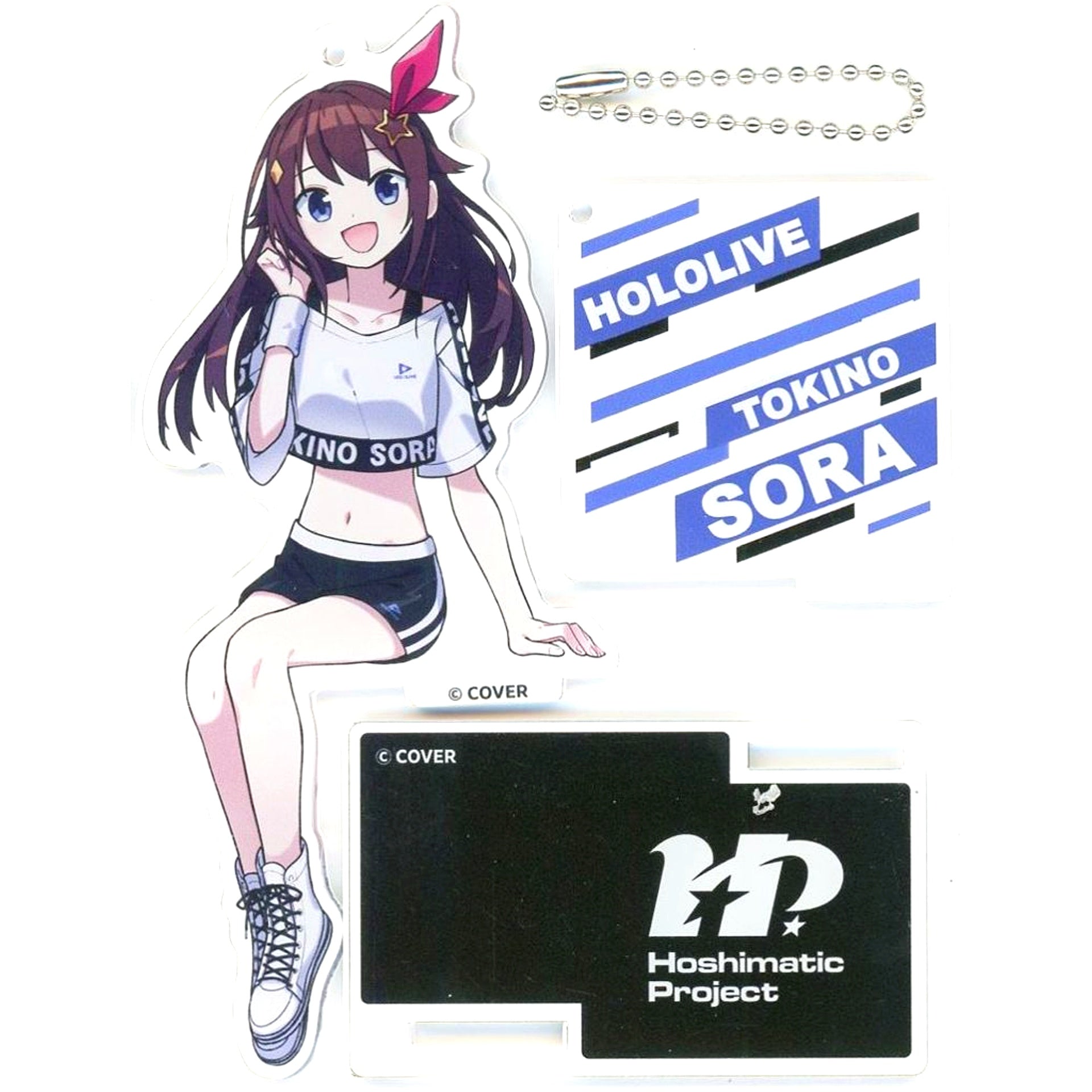 Tokino Sora hololive Hoshimatic Project Tonari de Oen! Acrylic Stand Keychain C103 [USED]