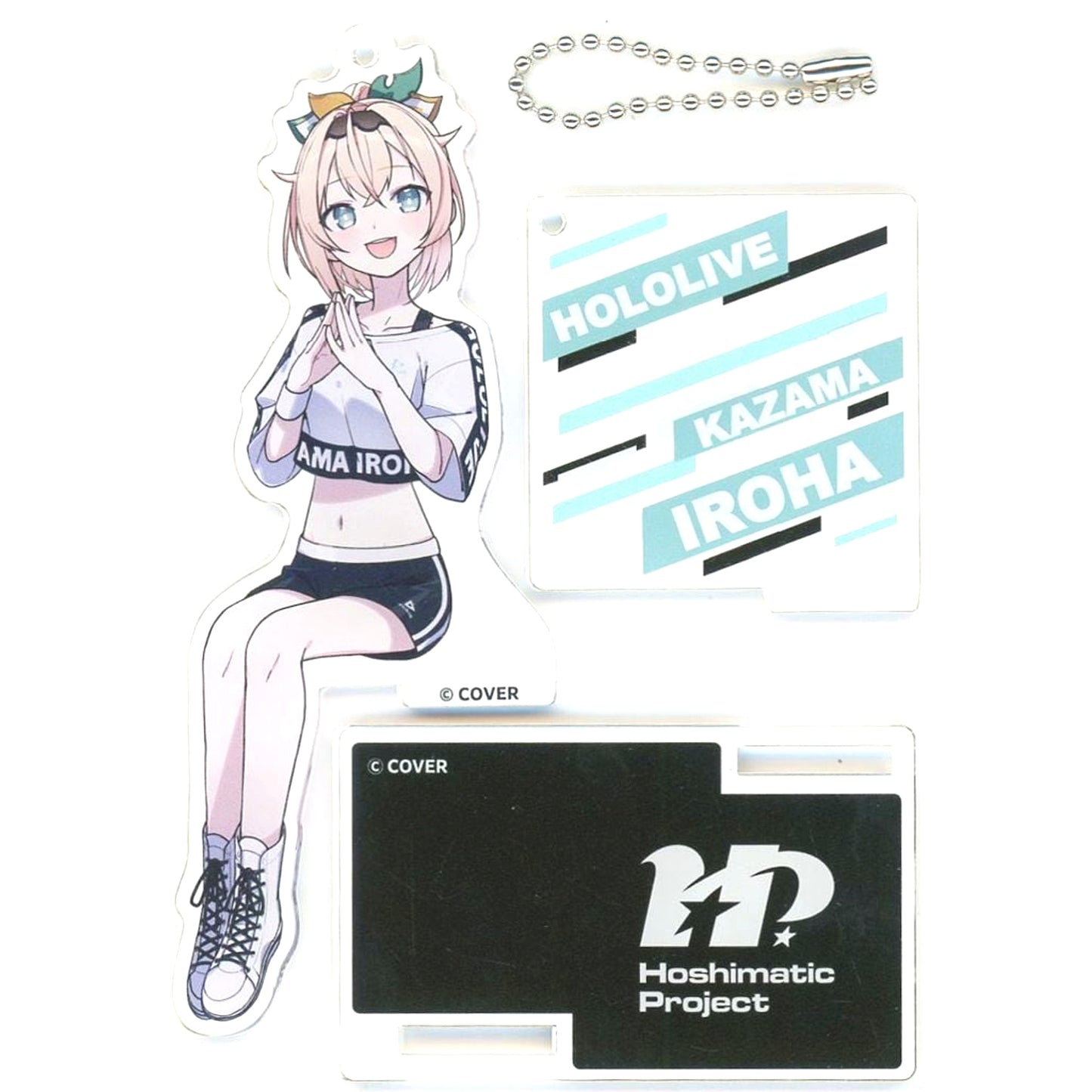 Kazama Iroha hololive Hoshimatic Project Tonari de Oen! Acrylic Stand Keychain C103 [USED]