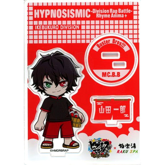 Ichiro Yamada Hypnosis Mic: Division Rap Battle Rhyme Anima PLUS Trading Acrylic Stand Gokurakuyu x RAKU SPA Repezen Spa Sen Atsui Sento ni Oreura ga Sanjo Rhyme Anima + [USED]