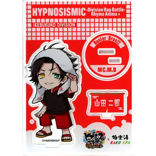 Jiro Yamada Hypnosis Mic: Division Rap Battle Rhyme Anima PLUS Trading Acrylic Stand Gokurakuyu x RAKU SPA Repezen Spa Sen Atsui Sento ni Oreura ga Sanjo Rhyme Anima + [USED]