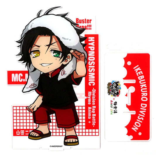 Jiro Yamada Hypnosis Mic: Division Rap Battle Rhyme Anima PLUS x Gokurakuyu RAKU SPA Repezen Supasen Atsui Sentou Big Acrylic Stand [USED]