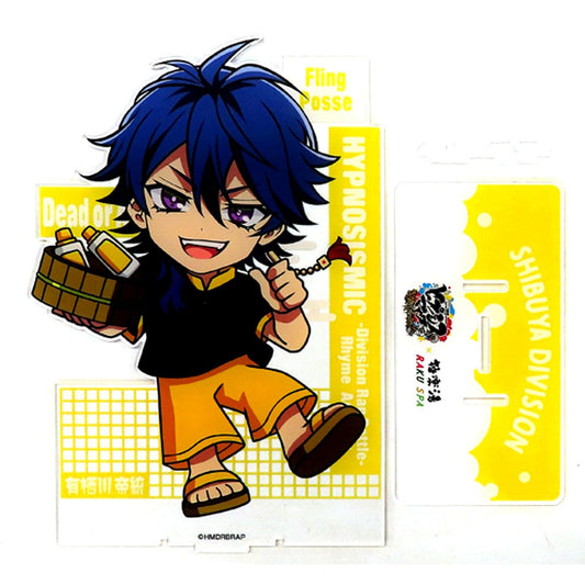 Dice Arisugawa Hypnosis Mic: Division Rap Battle Rhyme Anima PLUS x Gokurakuyu RAKU SPA Repezen Supasen Atsui Sentou Big Acrylic Stand [USED]