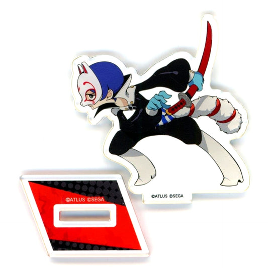 Yusuke Kitagawa Persona 5 Tactica in Namja Town Mini Game Joint Training Launch an All-Out Attack Mini Acrylic Stand Phantom Thief Costume ver. Prize B-6 [USED]