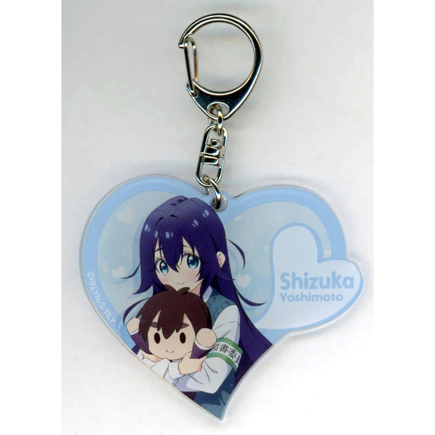 The 100 Girlfriends Who Really, Really, Really, Really, Really Love You Shizuka Yoshimoto Acrylic Keychain Don Quijote Limited Keychains [USED]