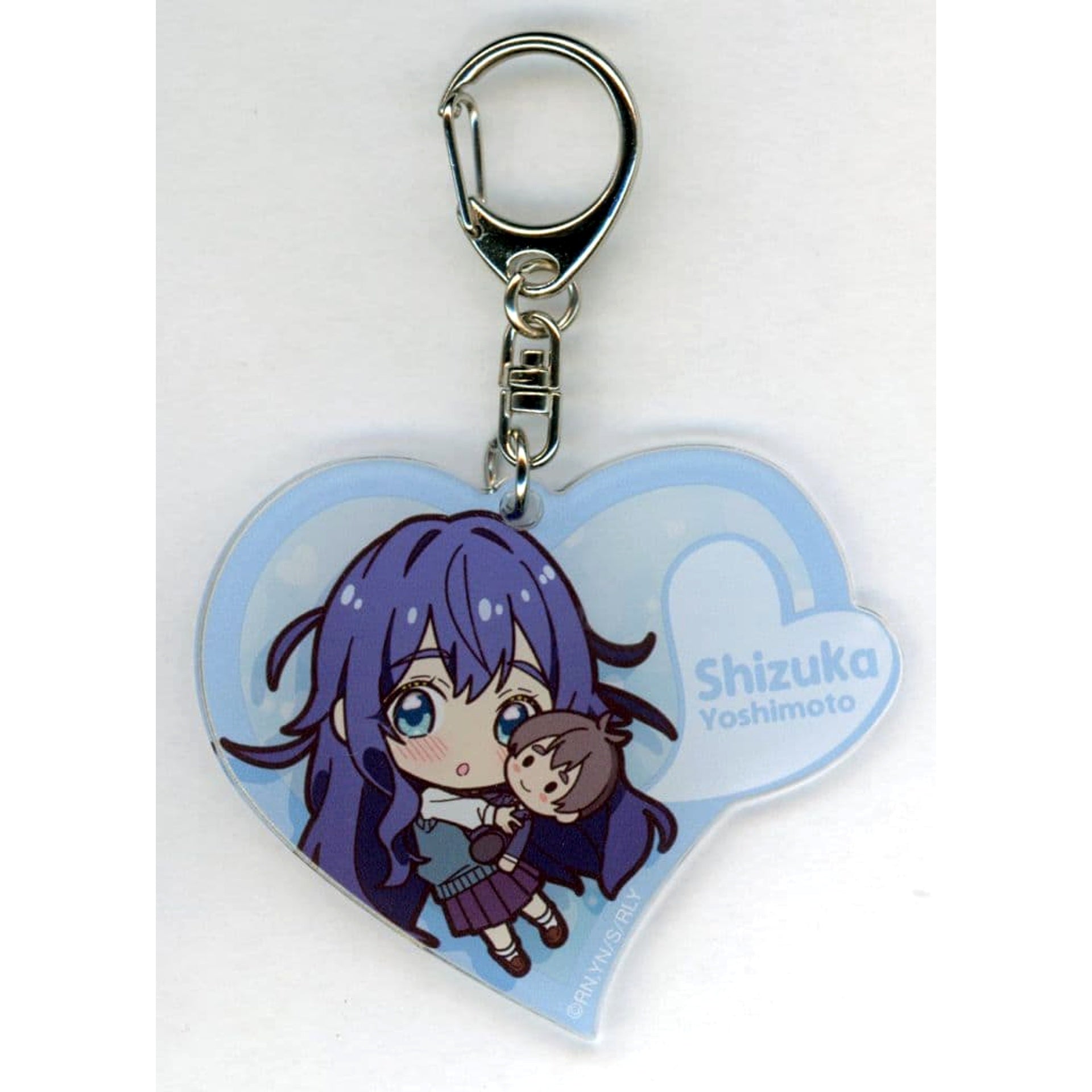 The 100 Girlfriends Who Really, Really, Really, Really, Really Love You Shizuka Yoshimoto Chibi Acrylic Keychain Don Quijote Limited Keychains [USED]