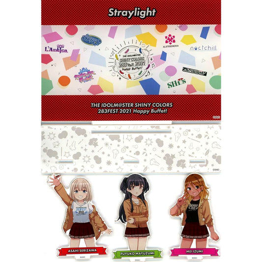 283 Pro Straylight THE IDOLM@STER SHINY COLORS Commemorative Official Acrylic Stand 283 Fes 2021 Happy Buffet! [USED]