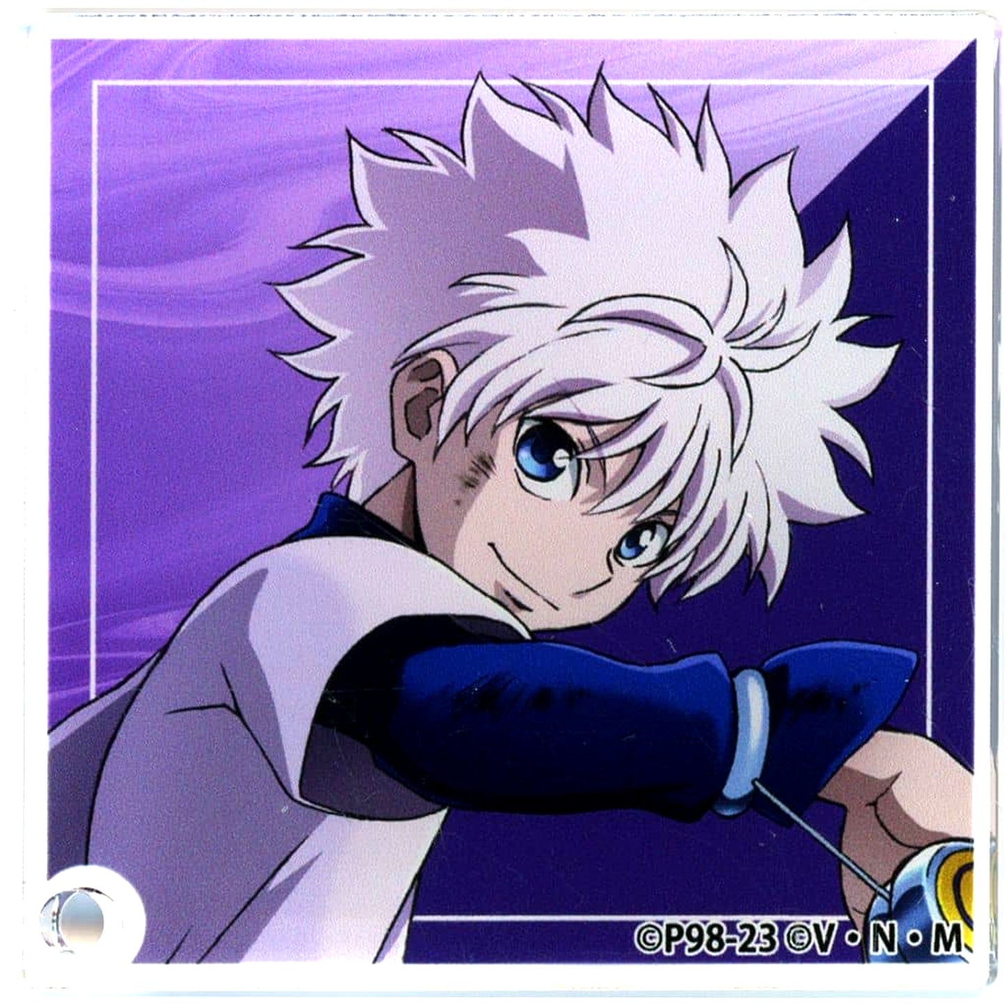 Killua Zoldyck Hunter x Hunter animate Fair in 2023 Winter Newly Drawn Fighting Back View Ver Trading Acrylic Stand Panel Face [USED]