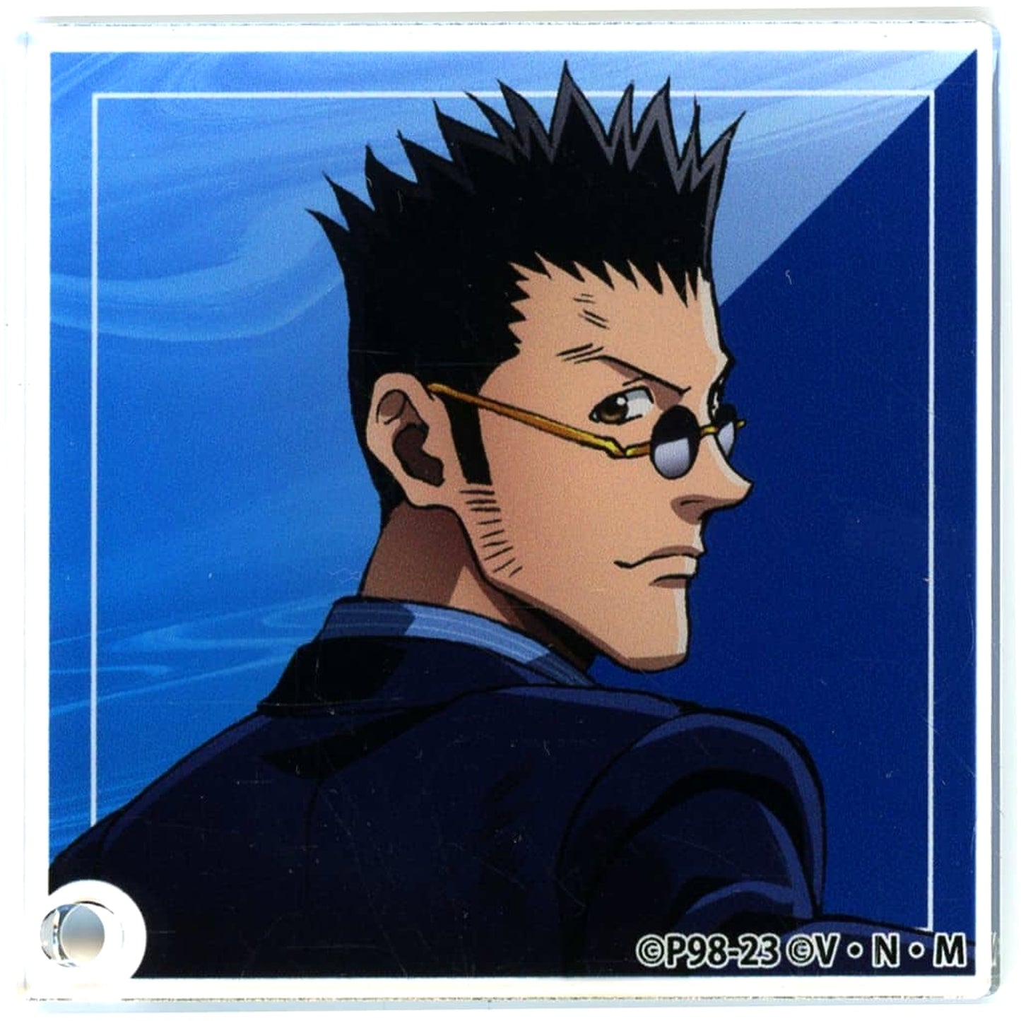 HUNTER x HUNTER Animate Fair 2023 Winter Leorio Paradinight Face New Illustration Fighting Back ver. Trading Acrylic Stand Panel Acrylic Stands [USED]