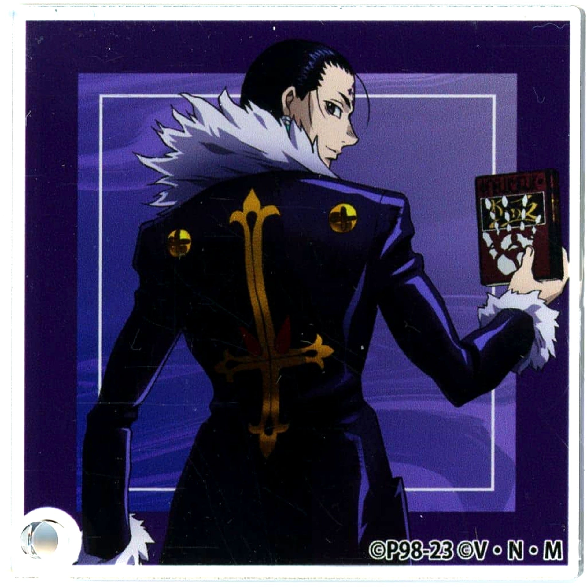 Chrollo Lucilfer Hunter x Hunter animate Fair in 2023 Winter Newly Drawn Fighting Back View Ver Trading Acrylic Stand Panel Upper Body [USED]