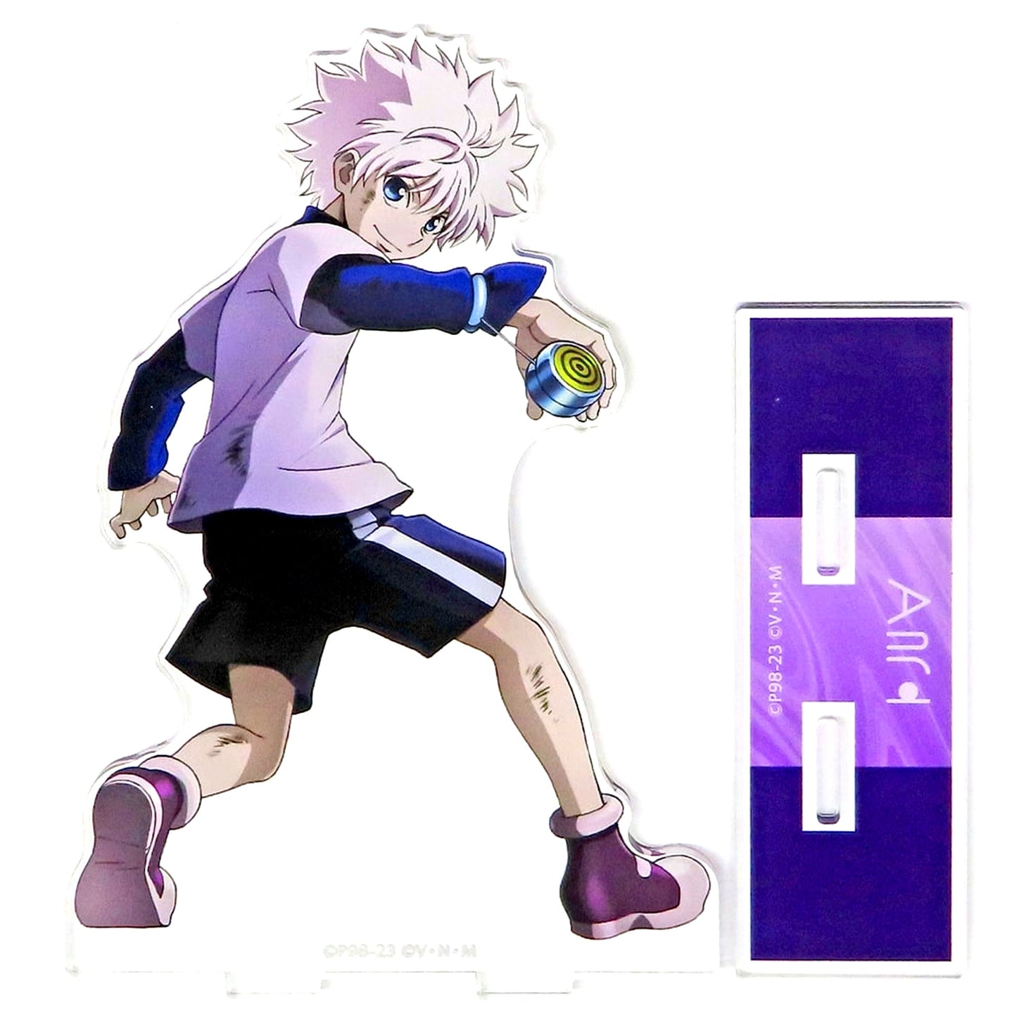 Killua Zoldyck Illustration Fighting Back Ver. Hunter x Hunter Animate Fair in 2023 Winter Big Acrylic Stand [USED]