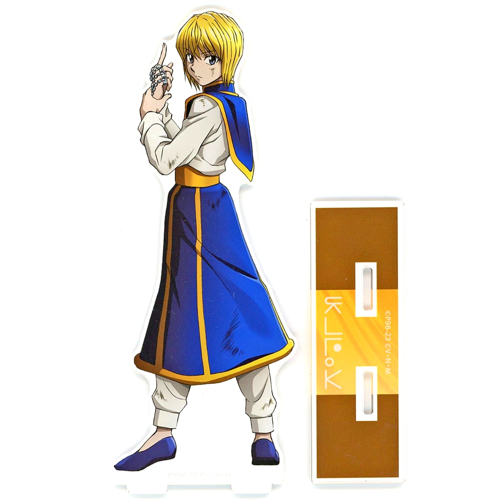Kurapika Hunter x Hunter BIG Acrylic Stand Newly Illustrated Fighting Back Ver. Animate Fair in 2023 Winter [USED]