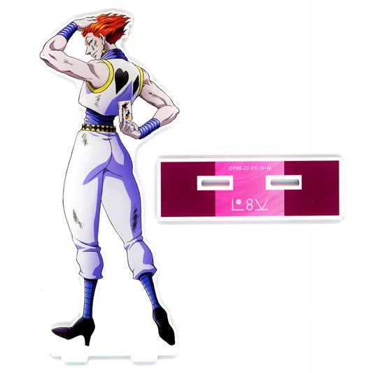 Hisoka Hunter x Hunter BIG Acrylic Stand Newly Illustrated Fighting Back Ver. Animate Fair in 2023 Winter [USED]