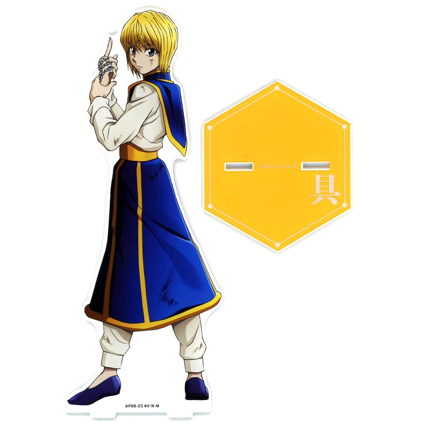 Kurapika Hunter x Hunter animate Fair in 2023 Winter Newly Drawn Fighting Back View Ver Extra Large Acrylic Stand [USED]