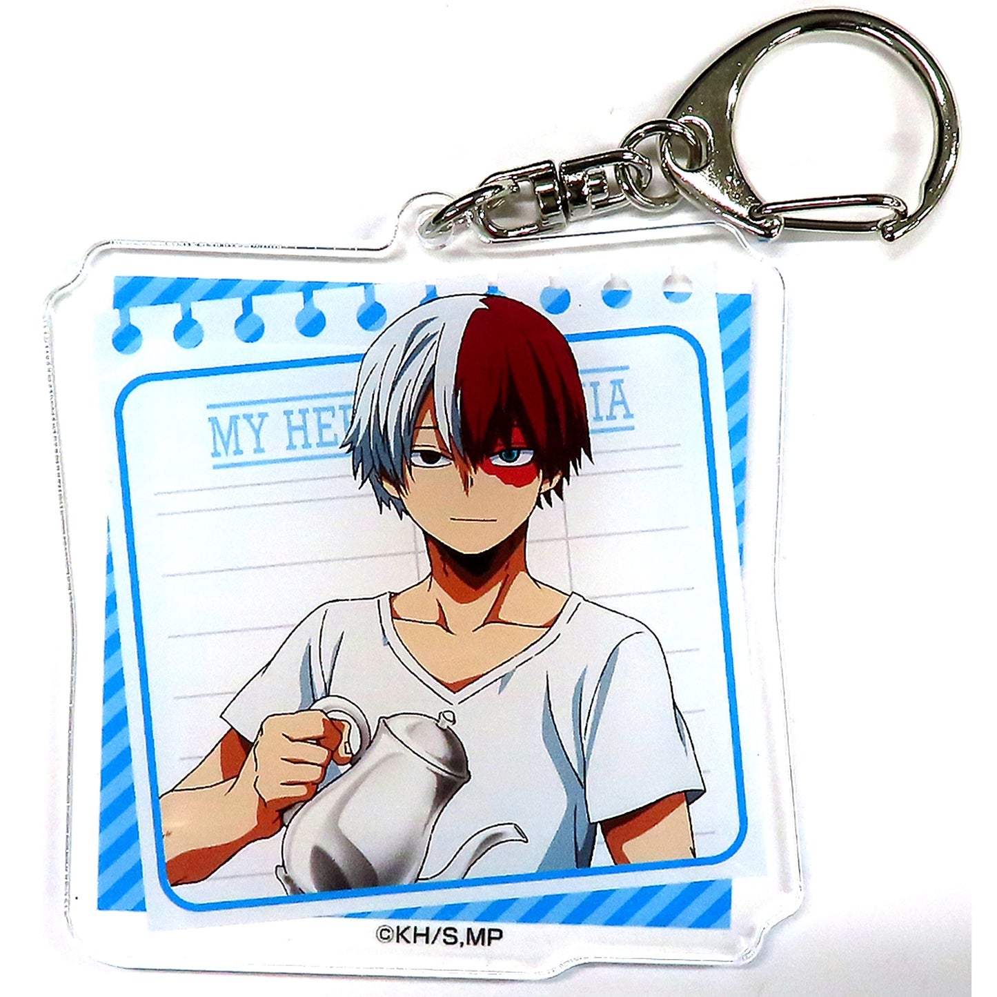 Shoto Todoroki My Hero Academia x TOWER RECORDS CAFE 2023 Illustration Acrylic Keychain [USED]