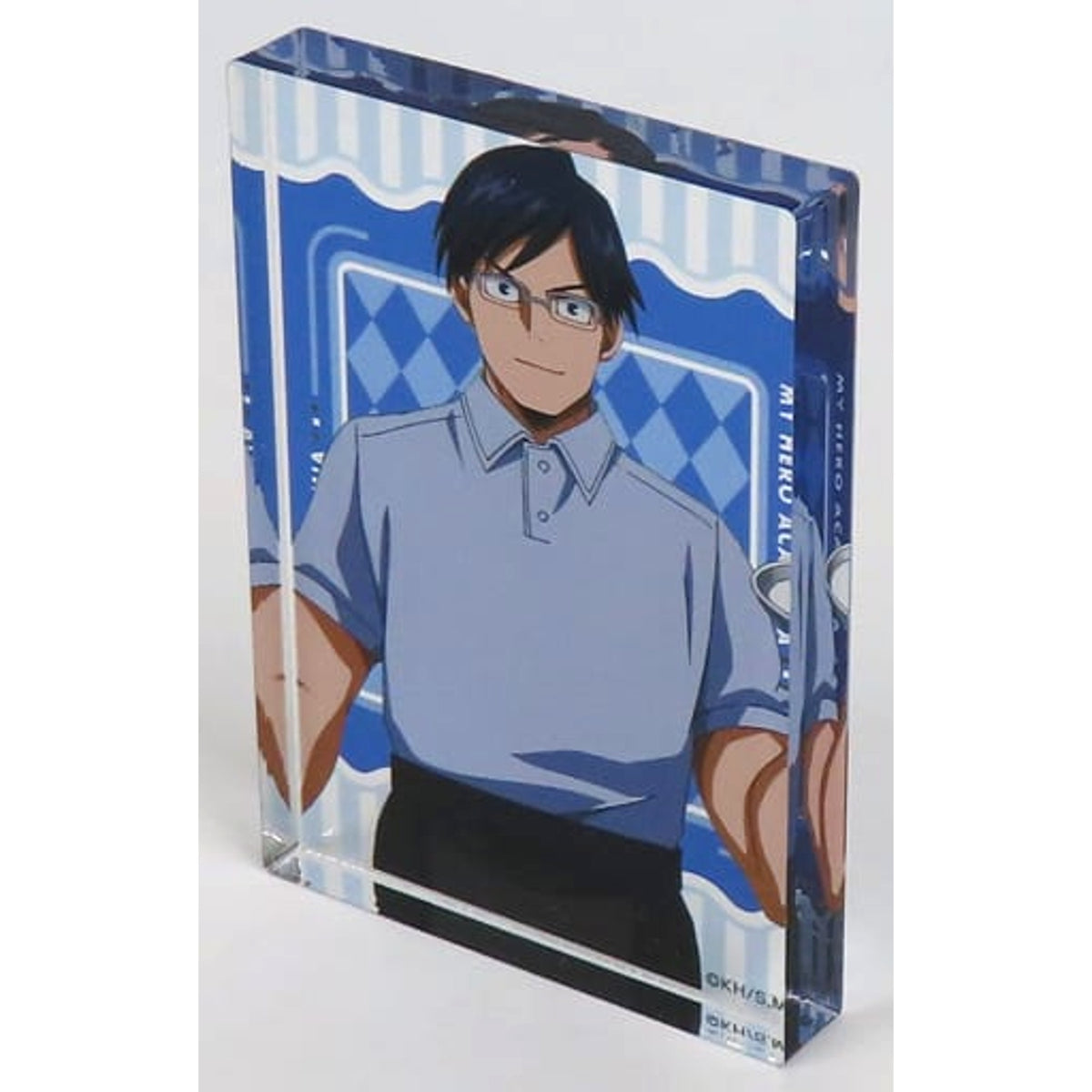 My Hero Academia Tenya Iida Acrylic Block Collection Tower Records Cafe 2023 Original Art Acrylic Stands [USED]