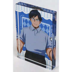 My Hero Academia Tenya Iida Acrylic Block Collection Tower Records Cafe 2023 Original Art Acrylic Stands [USED]