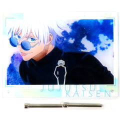 Satoru Gojo Jujutsu Kaisen Hidden Inventory/Premature Death Scene Shot OP Acrylic Panel [USED]