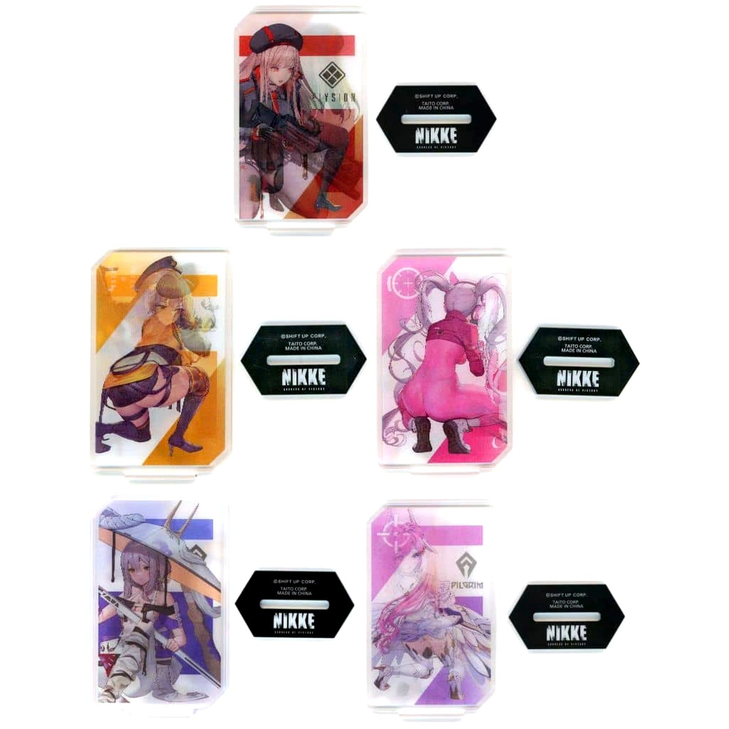 Goddess of Victory: NIKKE Changing Acrylic Stand Namco Limited Set of 5 [USED]