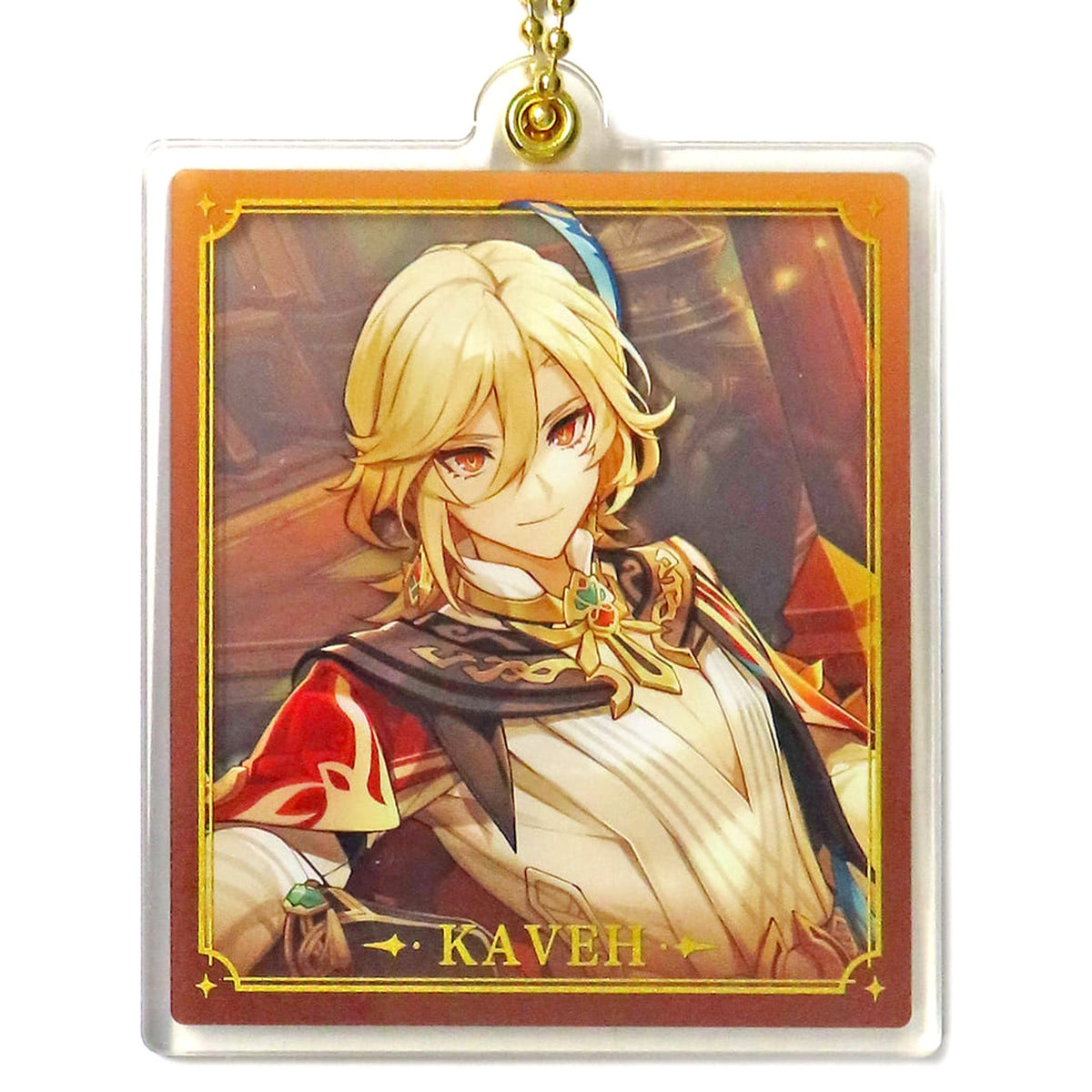 Genshin Kaveh Character Double Layer Acrylic Strap Acrylic Item [USED]