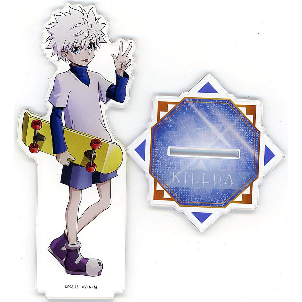 Hunter x Hunter Killua Zoldyck Deka Acrylic Stand Jump Festa 2024 Limited Acrylic Stands [USED]