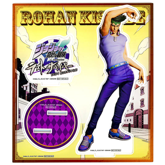 Rohan Kishibe Character Acrylic Stand JoJo's Bizarre Adventure: Last Survivor Original Goods Get Campaign Vol. 2 Point Exchange Prize [USED]